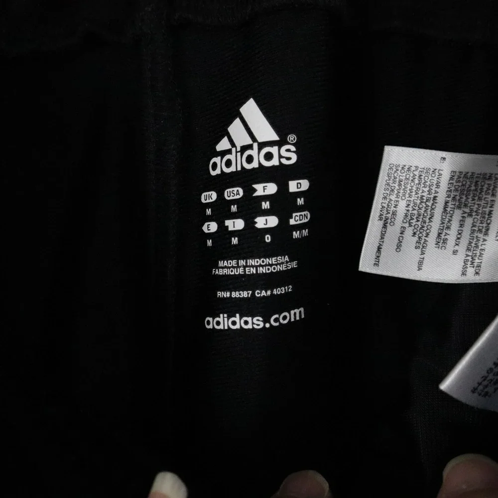 Adidas Pants Mens Medium Active 360 Activewear Track Gym Training Athletic Black